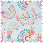 Pojemnik na włóczkę w tęcze - 2