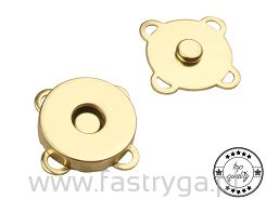 Zatrzaski magnetyczne  złote