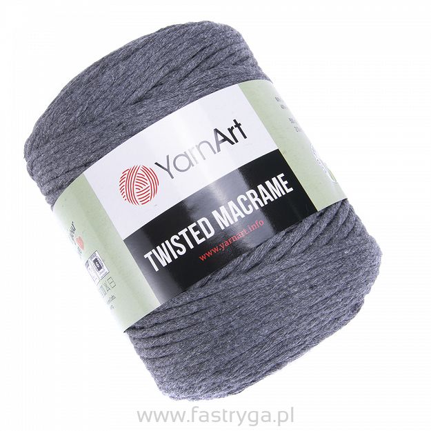 Twisted Macrame 4mm 758 grafit