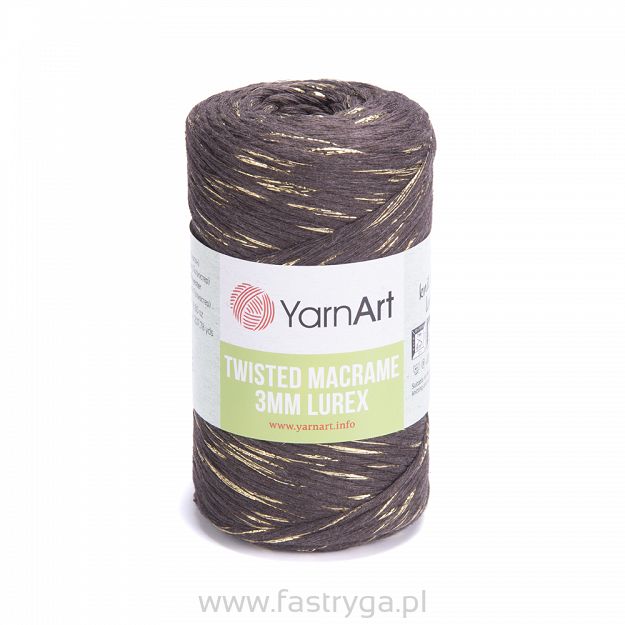 Twisted Macrame 3 mm  Lurex  769