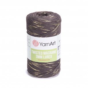 Twisted Macrame 3 mm  Lurex  769