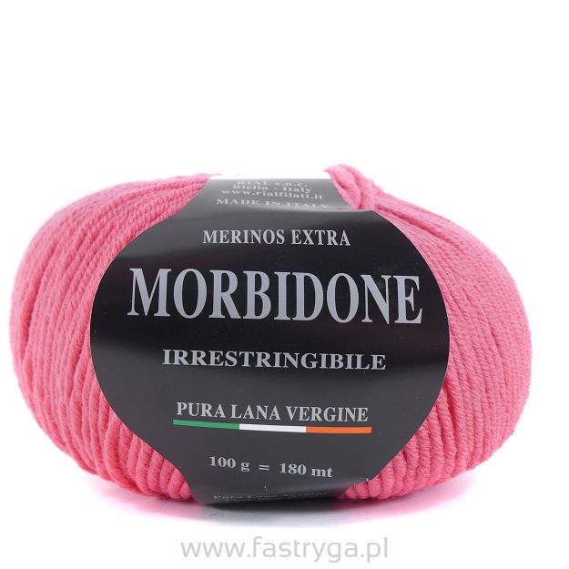 Włóczka  Morbidone   41 koral-róż