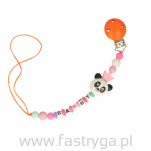 Żabka do przypinania maskotek różowa - 2