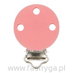 Żabka do przypinania maskotek różowa