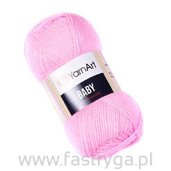Włóczka akrylowa YarnArt Baby 217 jasny róż