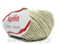Włóczka Lino 100% kolor 7 jasny lniany beż - 2