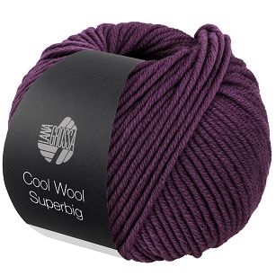 Cool Wool Superbig  13 ciemny wrzos
