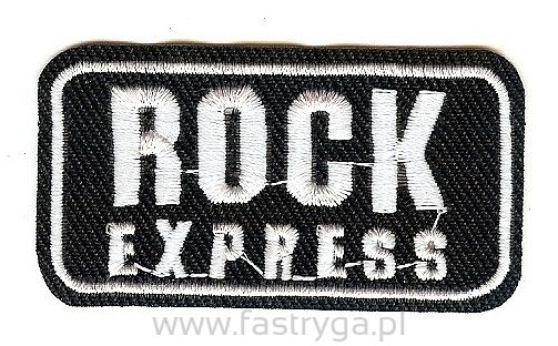Naszywka na ubrania Rock Express