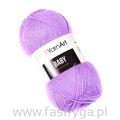 Włóczka akrylowa YarnArt Baby 9560 lawendowa