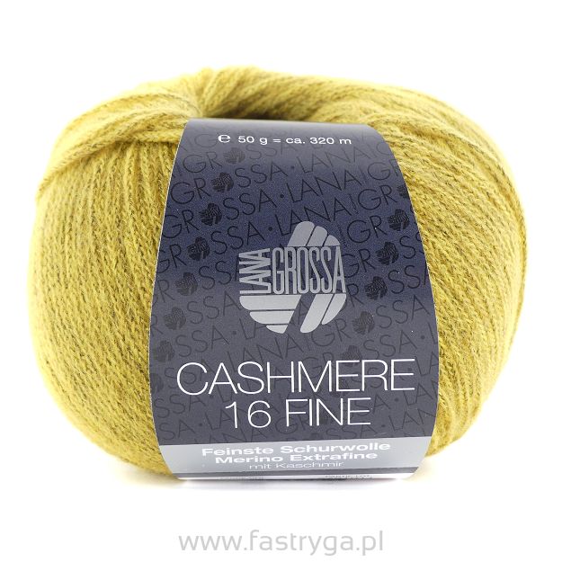 Cashmere 16 Fine  035 musztarda