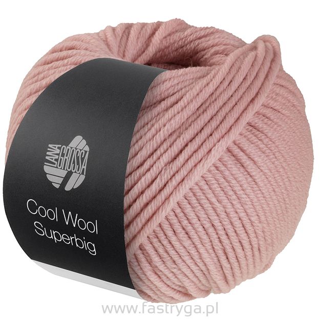 Cool Wool Superbig 02 pudrowy róż