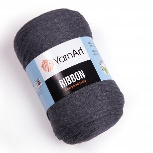 Włóczka tasiemkowa Ribbon kolor 758 grafit