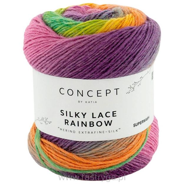 Silky Lace Rainbow  306