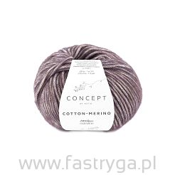 Katia Cotton Merino 134 bakłażan / fiolet