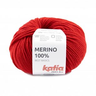 Katia Merino 100% 52 -  bordo