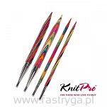 KnitPro Symfonie Wood - drewniane druty do żyłki nr 10 - 2