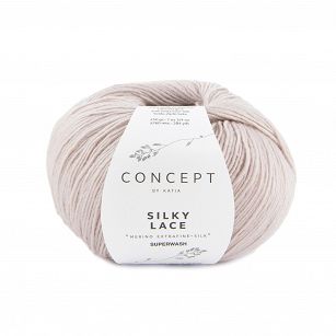 Włóczka Silky Lace kolor 184 pastelowy róż