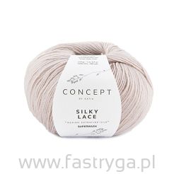 Włóczka Silky Lace kolor 184 pastelowy róż