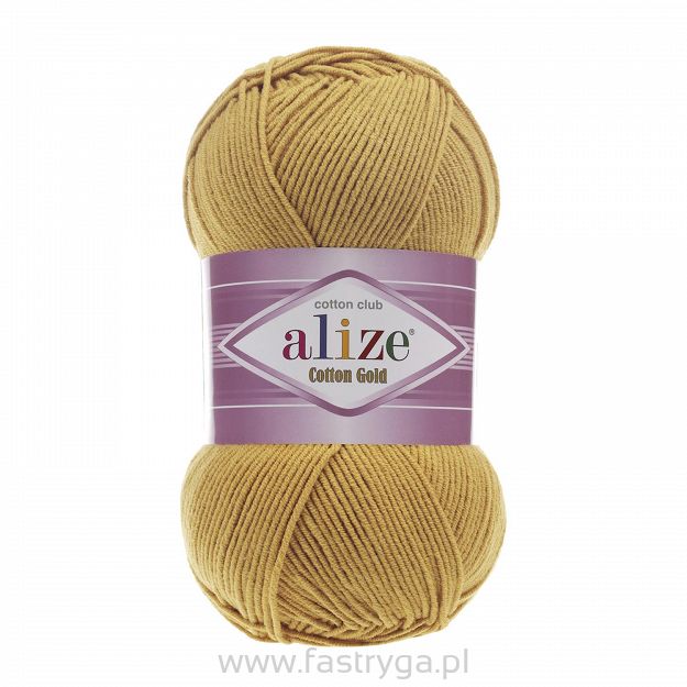 Włóczka Alize Cotton Gold 736 miodowy