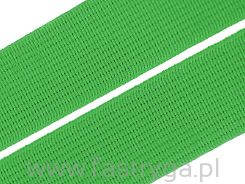 Guma płaska 20 mm  zielona jasna