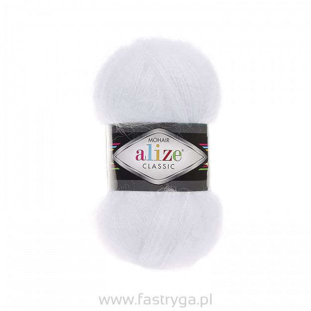 Alize Mohair Classic 55 biały