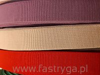 Guma płaska 20 mm  czerwona - 5