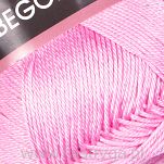 Włóczka 100% bawełny Begonia kolor 0319 róż - 2