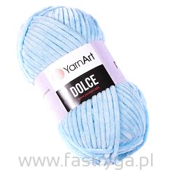 Włóczka szenilowa YarnArt Dolce 749 błękit