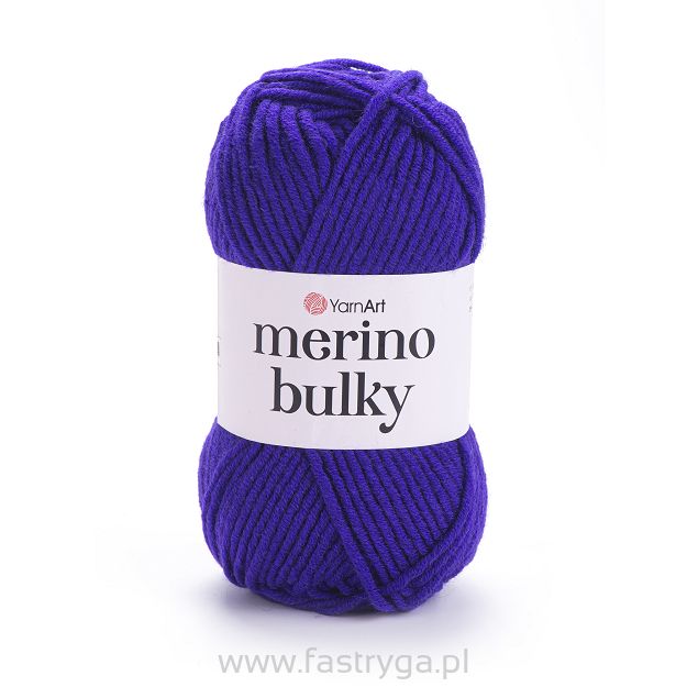 Włóczka YarnArt Merino Bulky 556 - fiolet