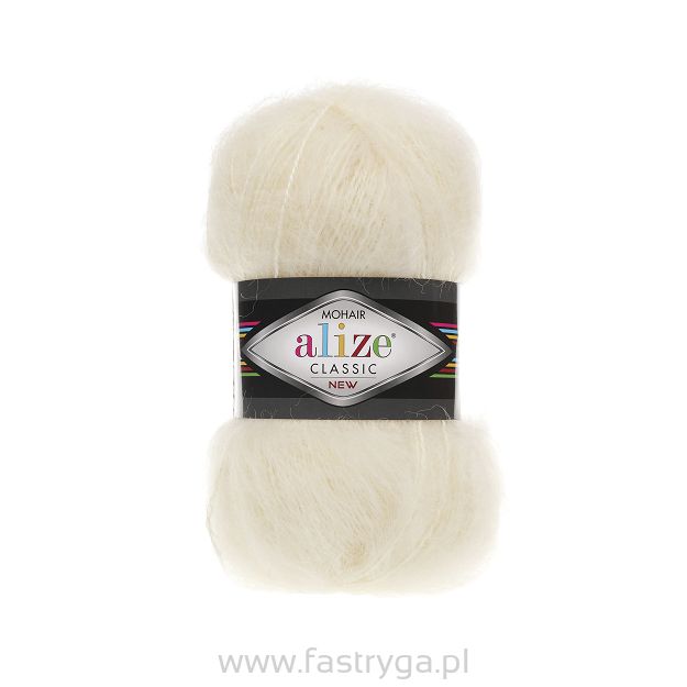 Alize Mohair Classic 01 ecru