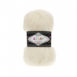 Alize Mohair Classic  01 ecru