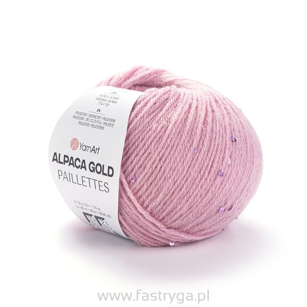 Alpaca Gold Paillettes kolor 9306
