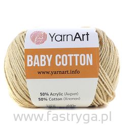 Włóczka Baby Cotton 405 ciepły beż