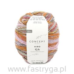 Włóczka z jedwabiem Hiro kolor 303