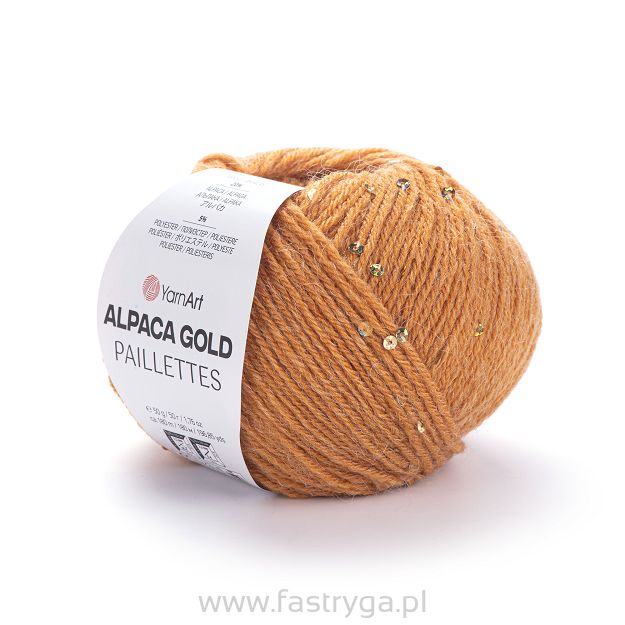 Alpaca Gold Paillettes kolor 9311