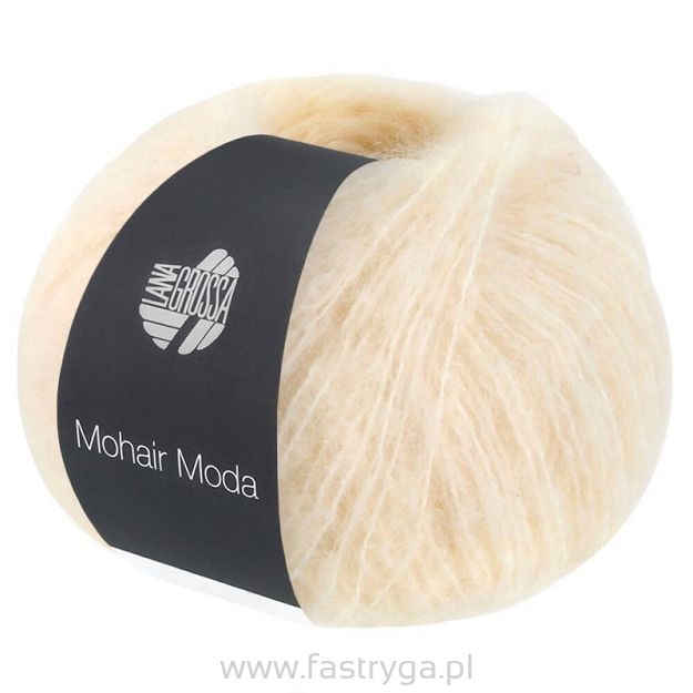 Mohair Moda  018 kremowy