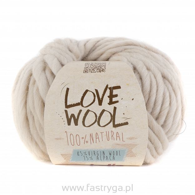 Love Wool kolor 101 jasny beż