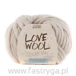 Love Wool kolor 101 jasny beż
