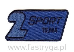Naszywka na ubrania Sport Team granatowa