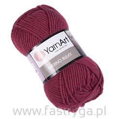 Włóczka YarnArt Merino Bulky  570 - malina