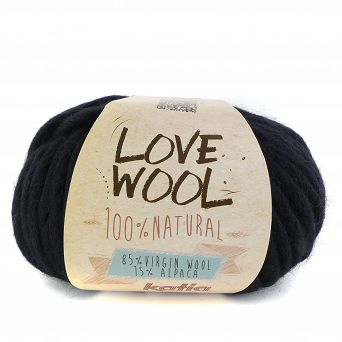  Love Wool kolor 108 czarny