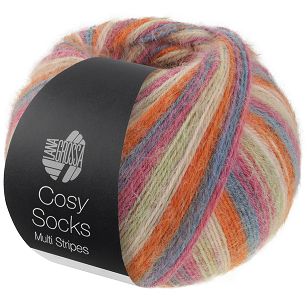 Cosy Socks  Multi Stripes  154