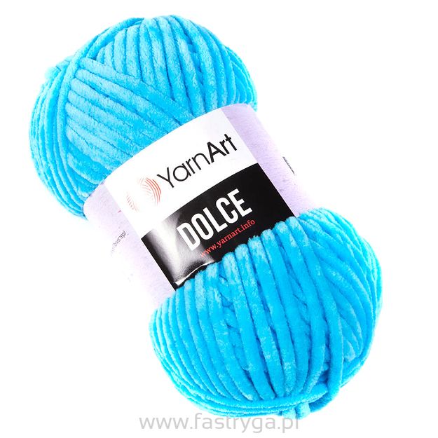 Włóczka szenilowa YarnArt Dolce  758 turkus