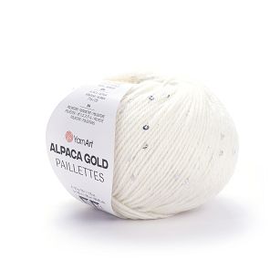 Alpaca Gold Paillettes kolor 9301