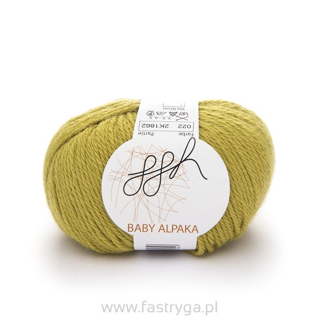 Baby Alpaka  22 musztarda