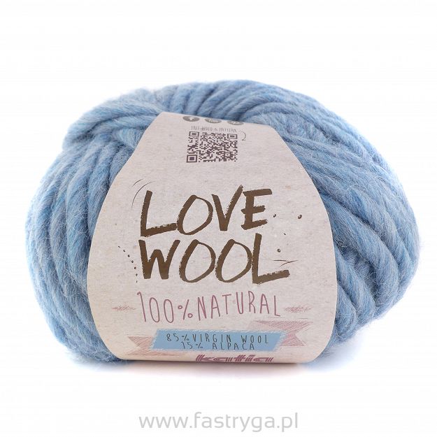 Love Wool kolor 110 lodowcowy