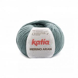 Merino Aran  65 pastelowy turkus