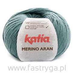 Merino Aran  65 pastelowy turkus