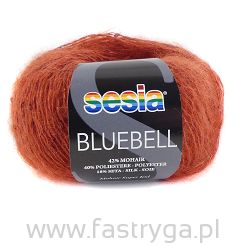 włóczka moherowa z cekinami Bluebell 5040