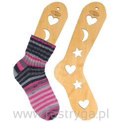 Drewniane blokery do skarpet rozmiar S